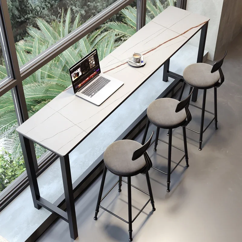 Commercial Kitchen Tile - Скандинавские балконные барные столы, салон, кухня,