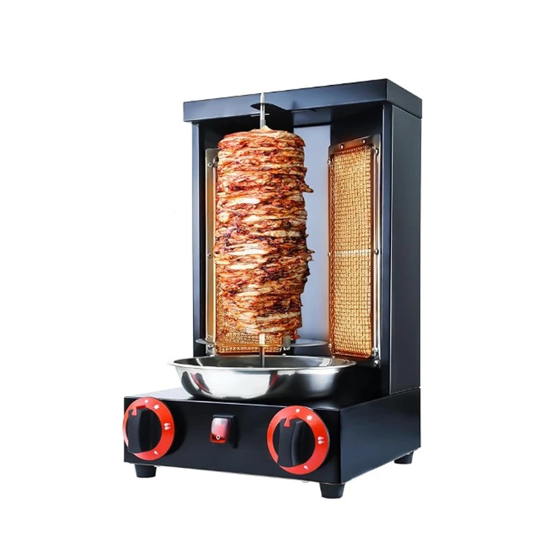 Commercial Kitchen Broiler - Коммерческая вертикальная печь-гриль с вращающимся нагревательным