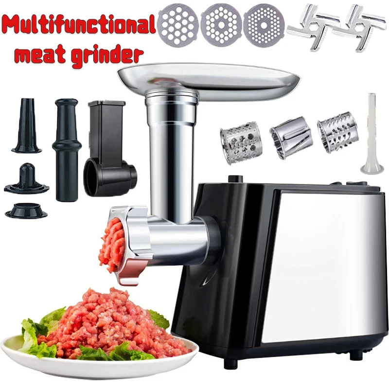 Meat Grinder Electric - Электрическая мясорубка из нержавеющей стали мощностью