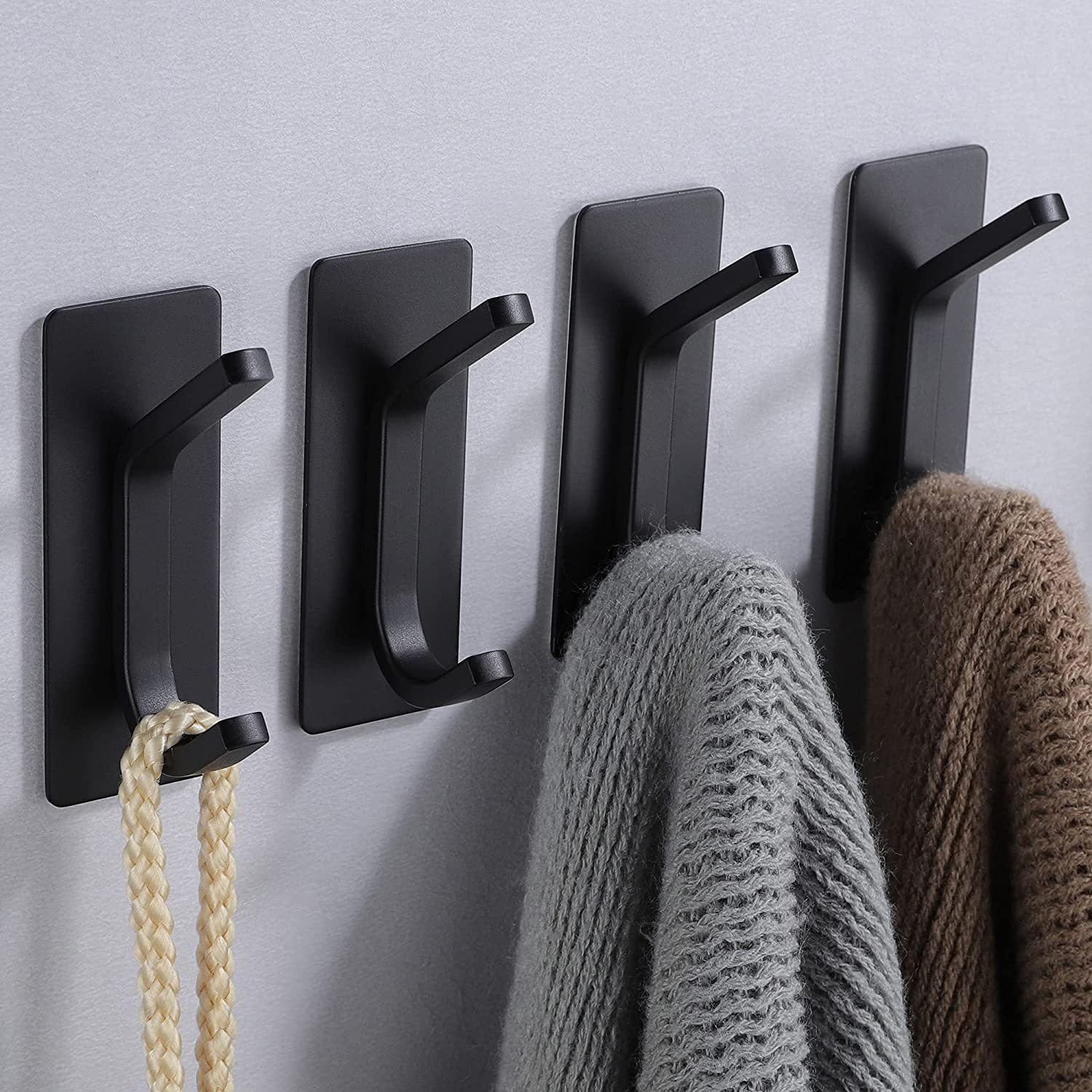 Commercial Kitchen Wall Shelves - 4/1 шт. универсальные настенные крючки, самоклеящиеся