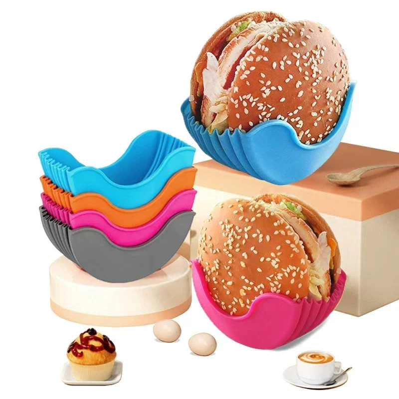 Commercial Kitchen Utensil Holder - 1/4 шт., силиконовые подносы для бургеров