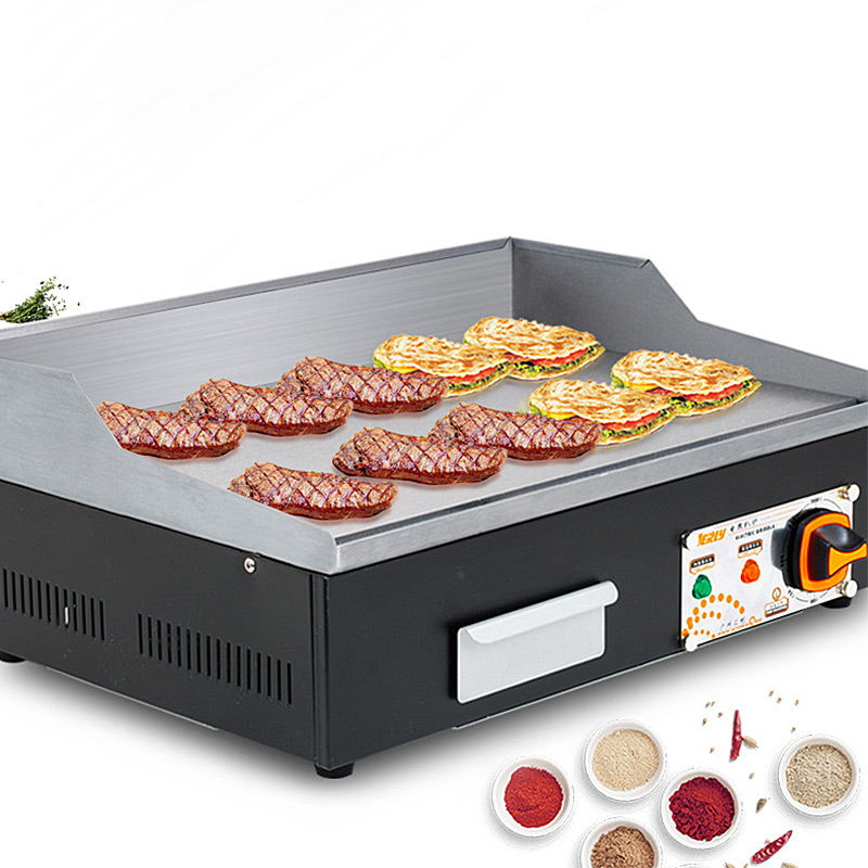 Commercial Kitchen Grill - Коммерческий гриль теппаньяки, электрическая сковорода из