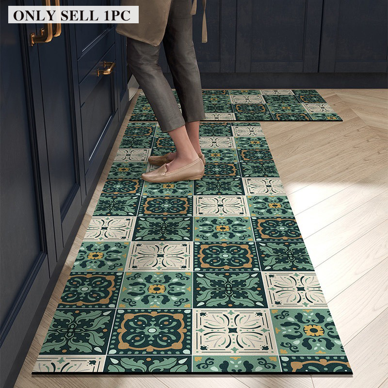 Кухонный коврик из ПВХ-кожи, в – обзор и цена Commercial Kitchen Tile