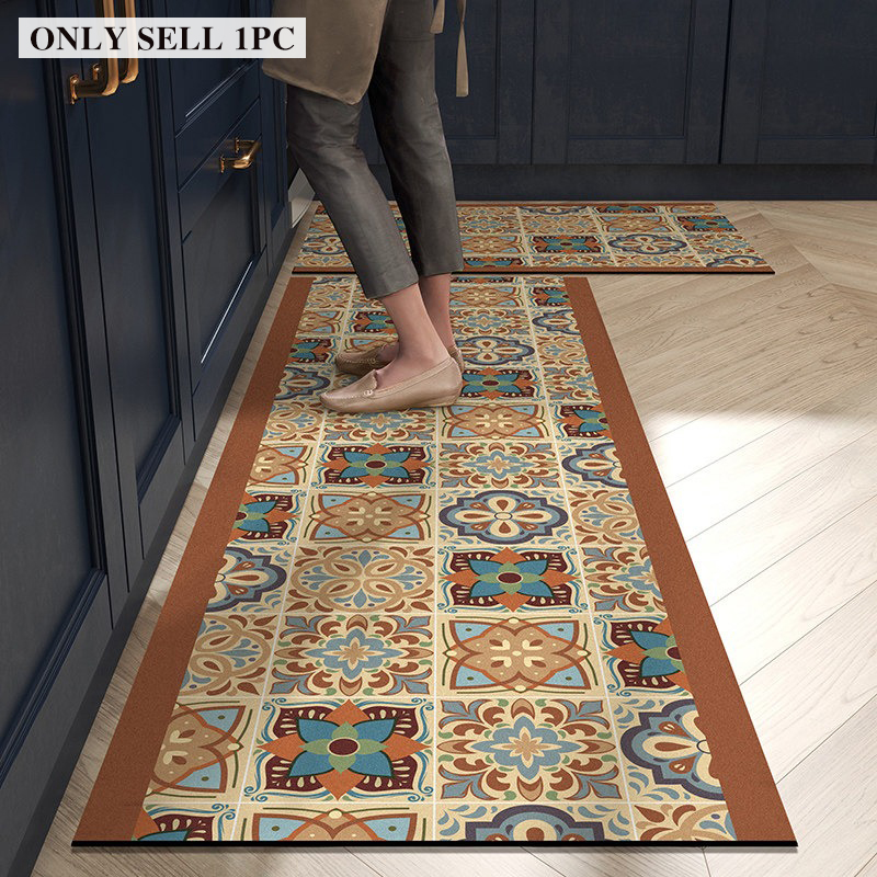 Кухонный коврик из ПВХ-кожи, в – обзор и цена Commercial Kitchen Tile