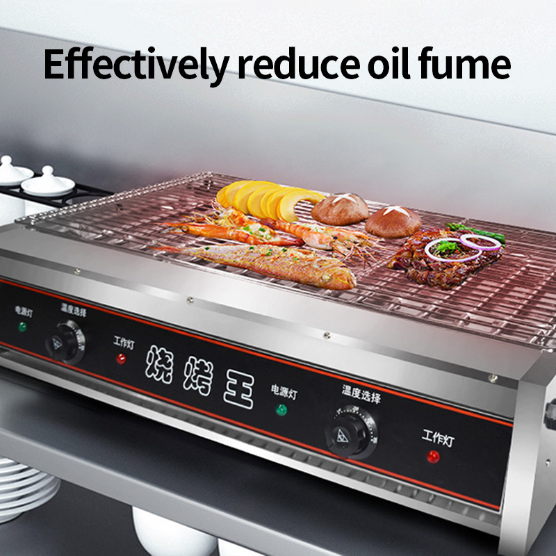 Бездымный электрический гриль- – обзор и цена Commercial Kitchen Grill