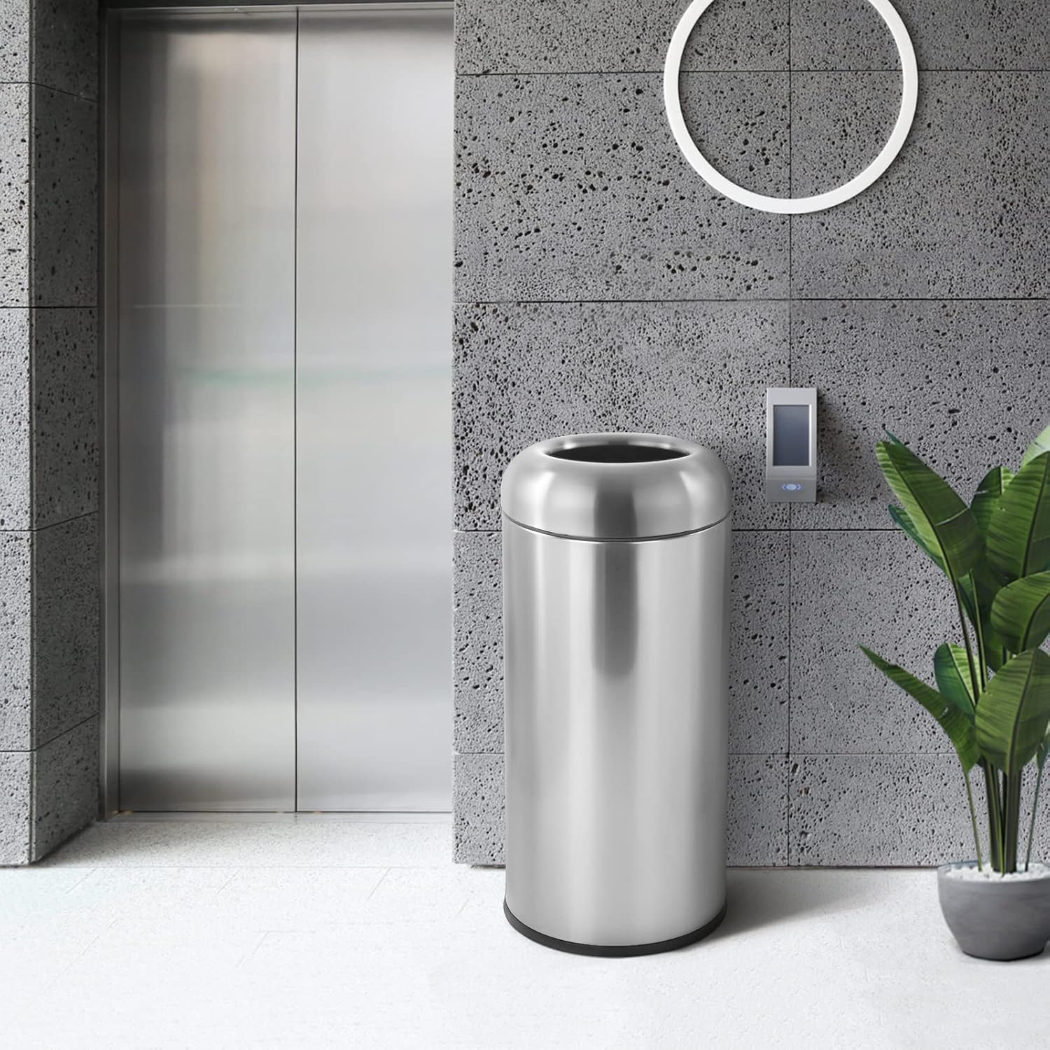 Большой мусорный бак из нержав – обзор и цена Commercial Kitchen Garbage Can
