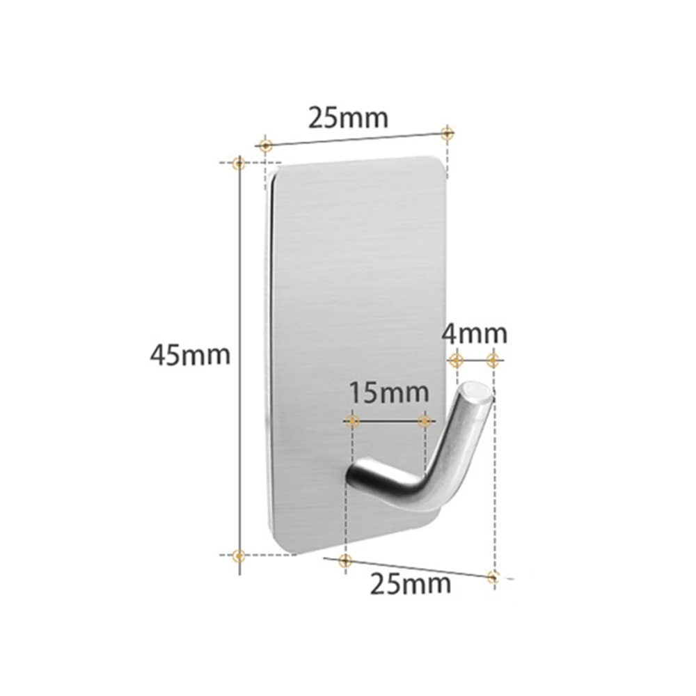 1-10 шт. самоклеящийся крючок  – обзор и цена Commercial Kitchen Wall Shelves