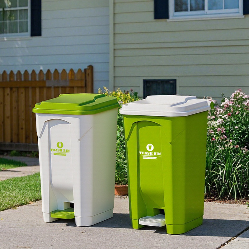 Большой уличный мусорный бак с – обзор и цена Commercial Kitchen Garbage Can