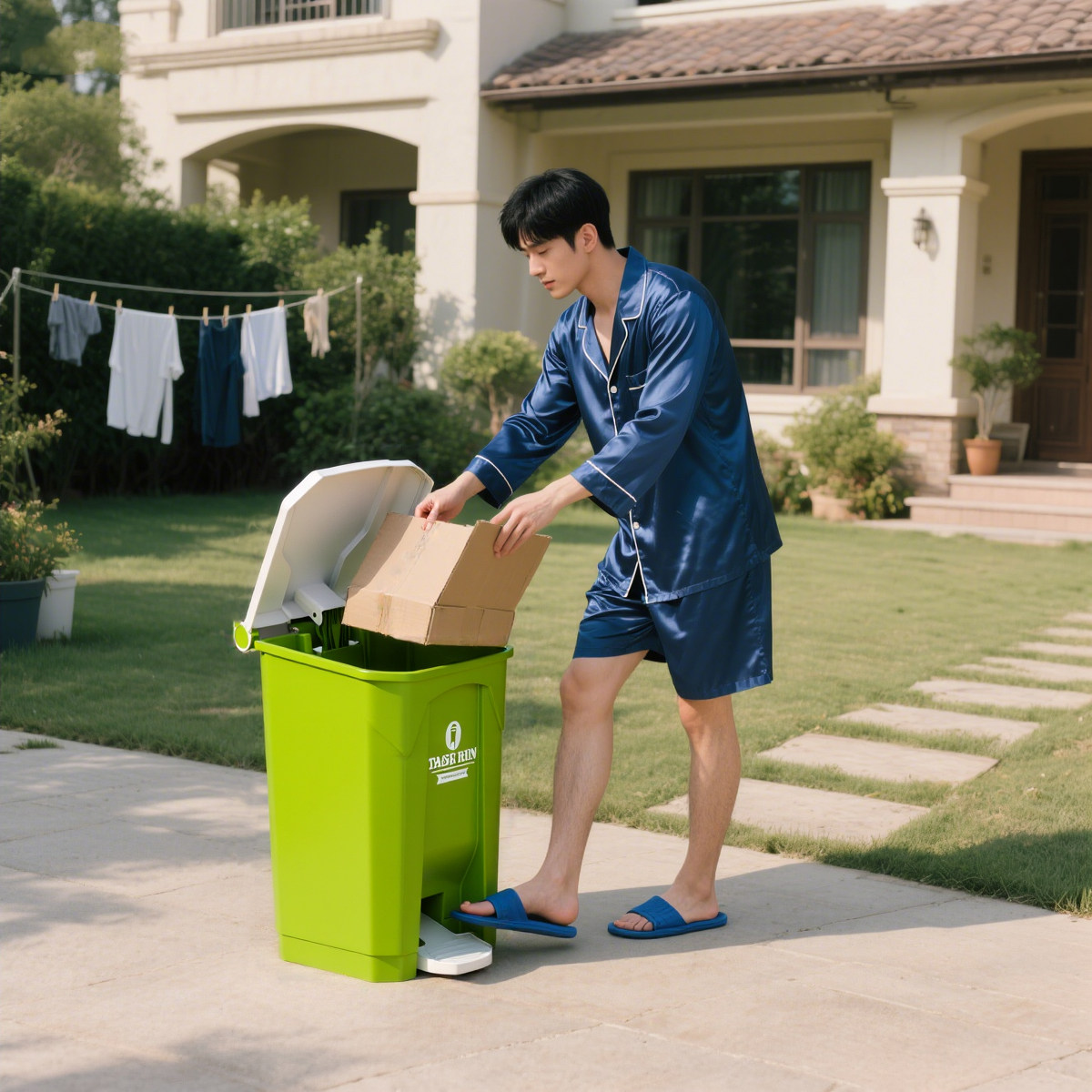Большой уличный мусорный бак с – обзор и цена Commercial Kitchen Garbage Can