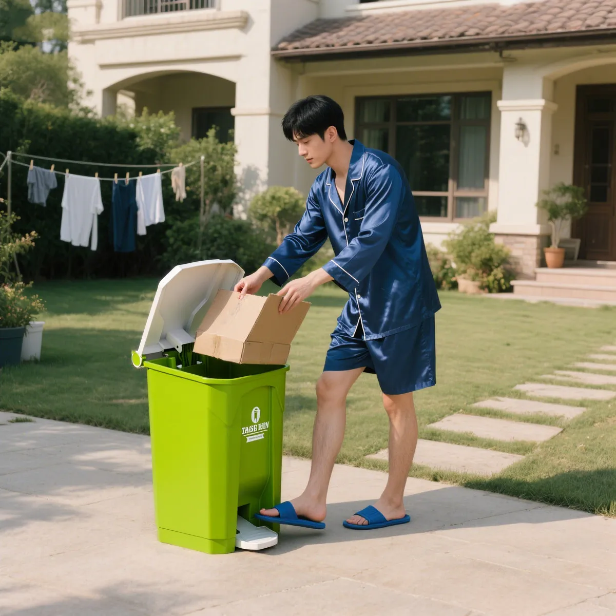 Большой уличный мусорный бак с – обзор и цена Commercial Kitchen Garbage Can